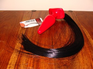 Doc Johnson Pony Tail Butt Plug Medium Red