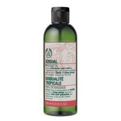 body shop sensual massage oil