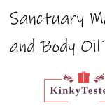 Sanctuary Massage and Body Oil Review