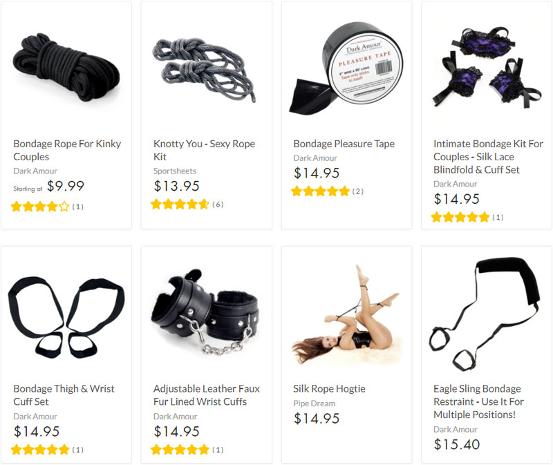 cheap bondage restraints