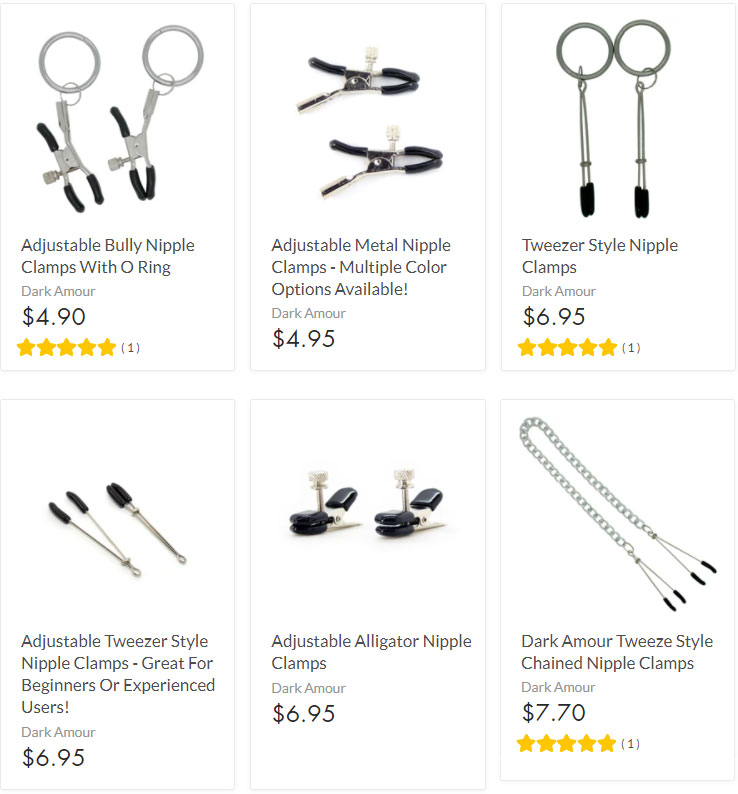 Nipple Clamps are not that expensive.