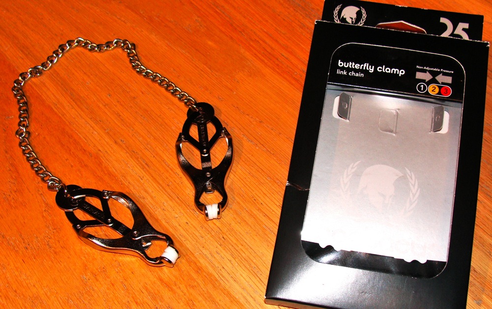 Butterfly Nipple Clamps box