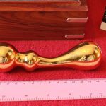 CocoaLondon Small Curved Gold Dildo review